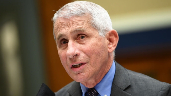 Dr Anthony Fauci said US authorities are 'starting to see the turning around of numbers of cases'