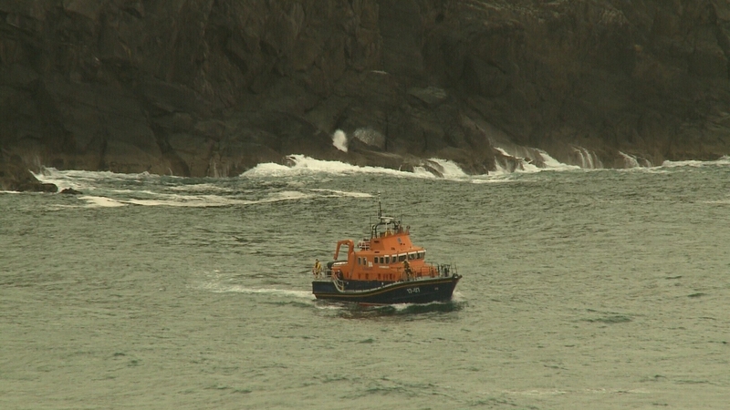 Members of Dingle Coastguard were joined by the Valentia Lifeboat and the Coastguard helicopter Rescue 115