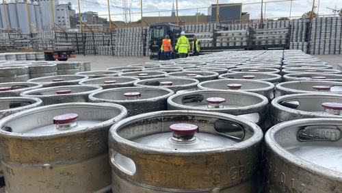 Production at St James's Gate is back to full capacity