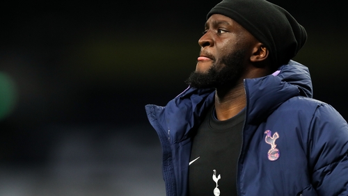 Tanguy Ndombele pictured before last week's clash with Manchester United