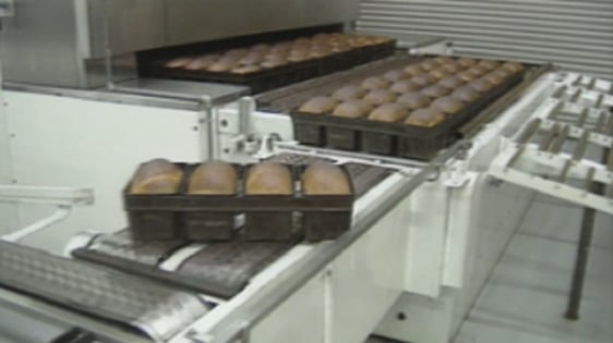 Bread production in Gallaghers Bakery, Ardara, Co. Donegal (1995)