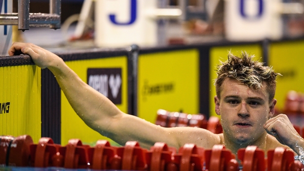 Robert Powell won the Men's 200m Freestyle at the National Aquatic Centre in Dublin last December but that result has been disqualified