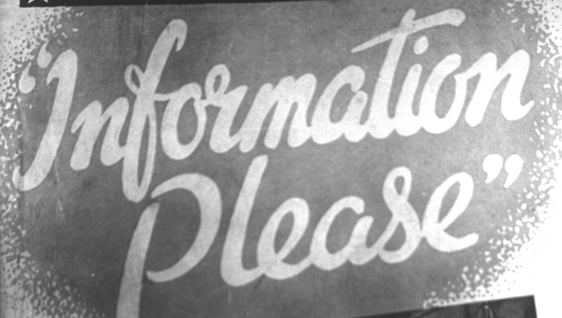 Information Please Radio Programme