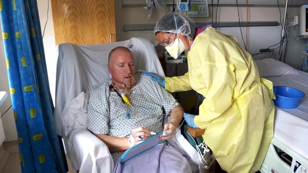 Sean Connaughton was tested for Covid-19 when a fellow patient showed up as positive