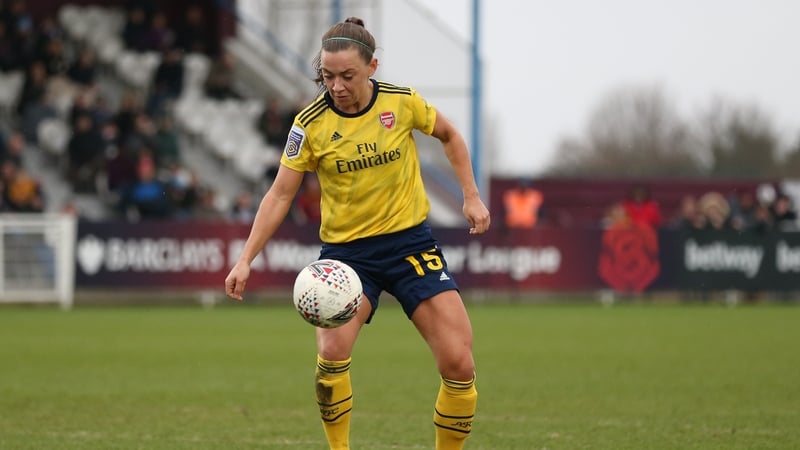 Republic of Ireland international Katie McCabe joined Arsenal in 2015