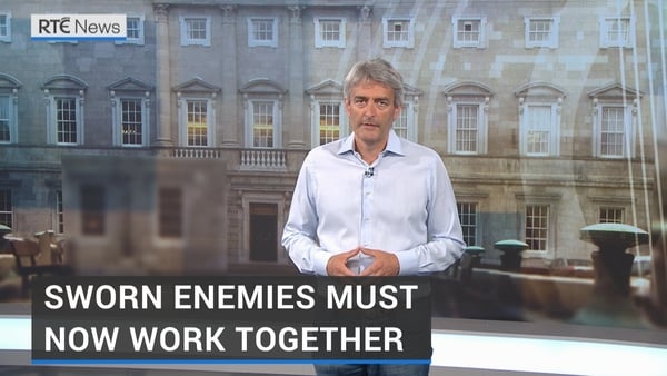 Fianna Fáil and Fine Gael - sworn enemies work together