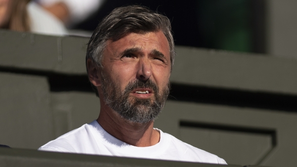 Goran Ivanisevic: "I feel good and don't have any symptoms."