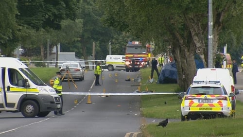 The road remains closed for a technical examination and local diversions are in place