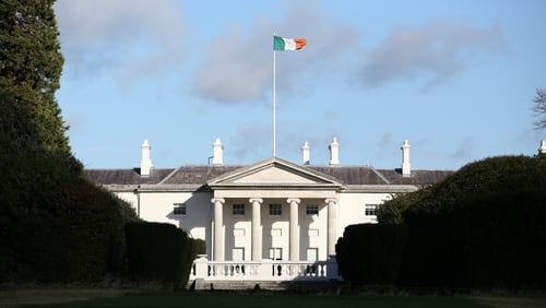 Aras An Uachtarain Photo: Sam Boal/RollingNews.ie