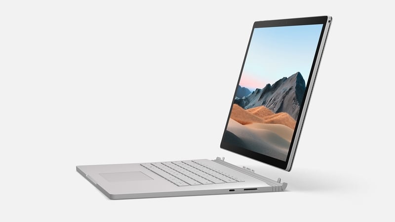 The Surface Book 3 has a detachable tablet screen