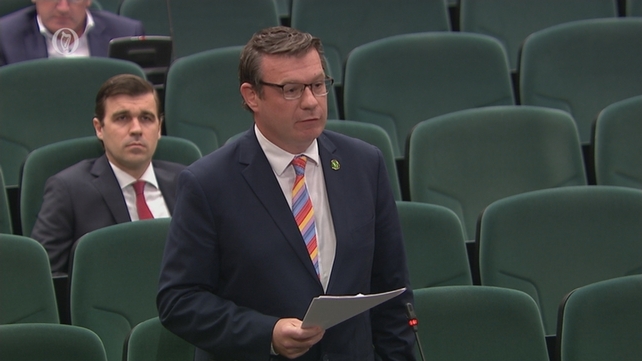 Labour leader Alan Kelly opposed the appointment of Micheál Martin as Taoiseach, and criticised Fine Gael's support for him