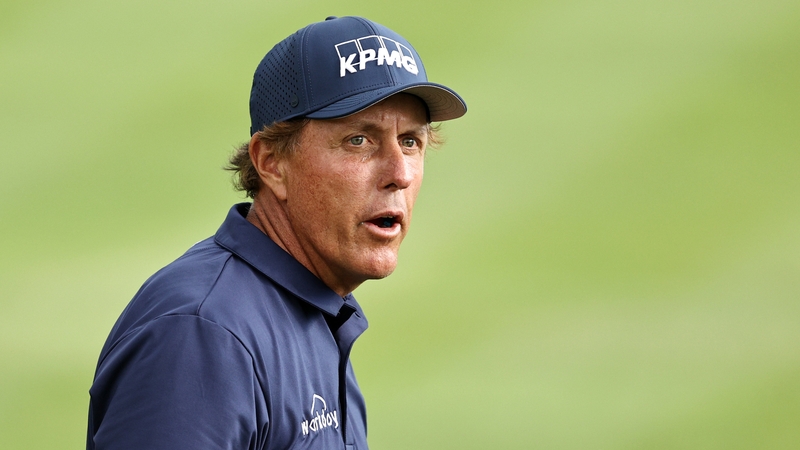 Phil Mickelson has talked up the prospect of the Super Golf League