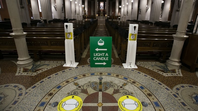 Families are being encouraged to attend Mass via webcam