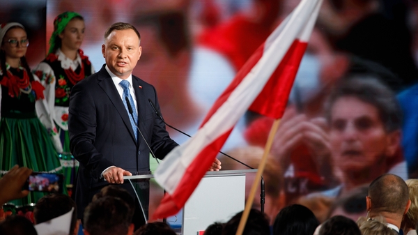 President Andrzej Duda is ahead by a tiny margin according to exit poll
