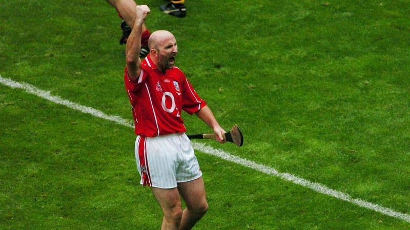 Brian Corcoran after scoring the final point in the 2004 All-Ireland final