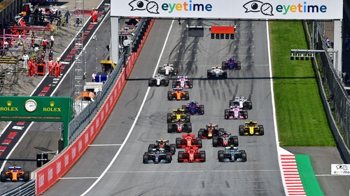 The Red Bull Ring has been put into a fortress-like lockdown