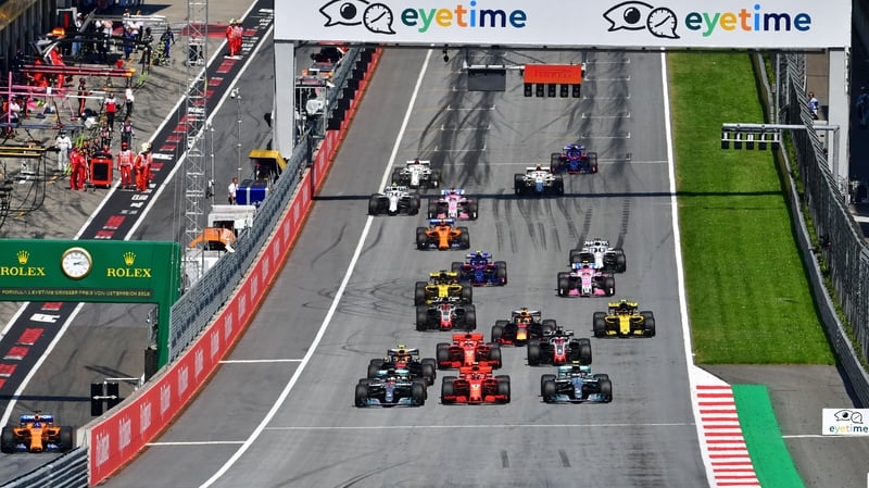 The Red Bull Ring has been put into a fortress-like lockdown