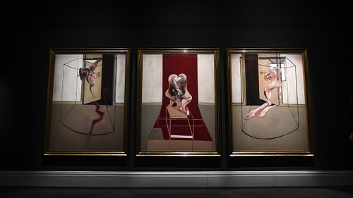 The three-part painting previously belonged to a Norwegian art collector and had an estimated value of $60-$80m