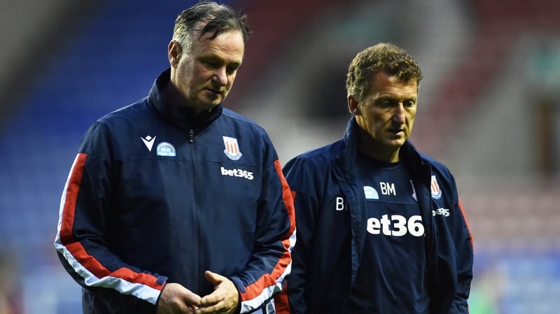 Dejection was etched on the faces of Michael O'Neill and assistant Billy McKinlay as they returned to the dressing room at full-time