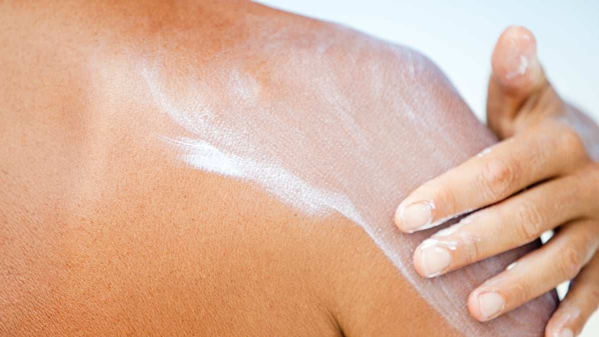 Tan accelerators and sunscreen