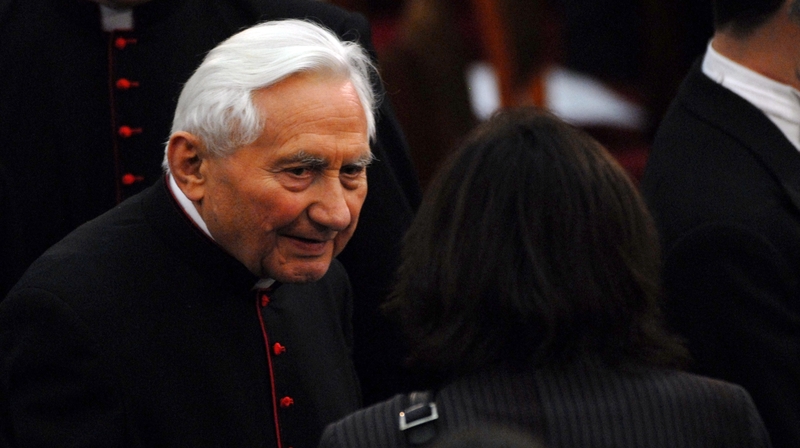 Georg Ratzinger had been hospitalised in Regensburg, Bavaria where he spent much of his life