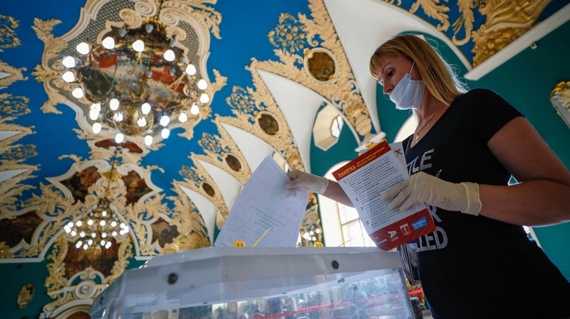 A nationwide vote to approve the reforms planned for April was postponed as Russia registered a surge of coronavirus infections