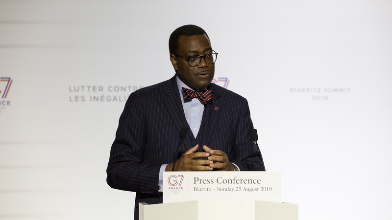 Dr Akinwumi Adesina is president of the African Development Bank