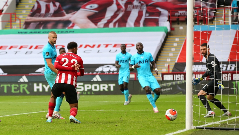 Lys Mousset scores Sheffield United's second goal