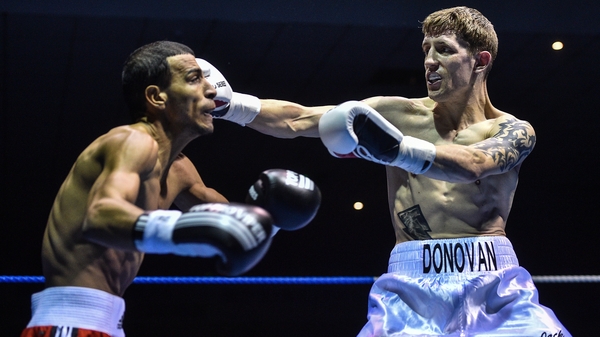Eric Donovan is looking to step up another level under the guidance of new coach Packie Collins