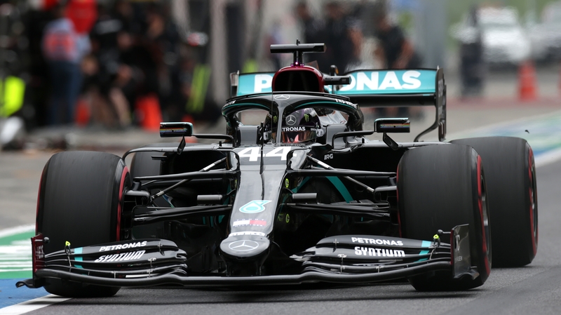 Mercedes ran the DAS system for the first time at a race weekend