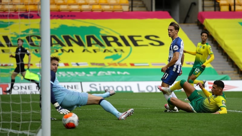 Leandro Trossard scored the only goal of the game