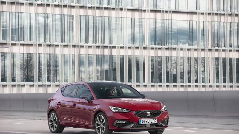 Seat's new Leon is based on the same platform as the VW Golf.