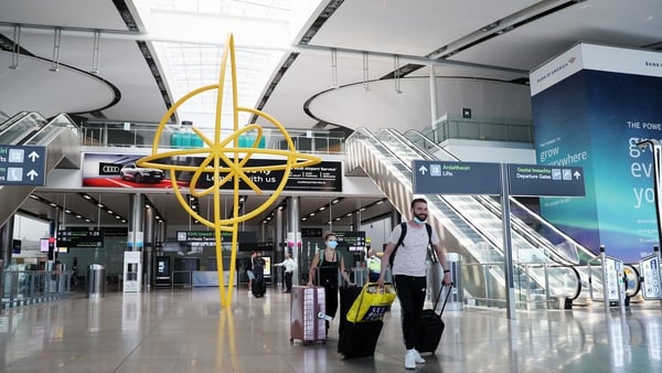 Dublin Airport saw just 500,000 passengers in August, compared to 3.5 million last year