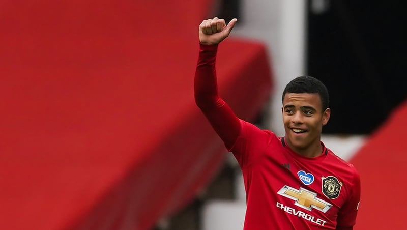 Mason Greenwood enjoyed a memorable afternoon