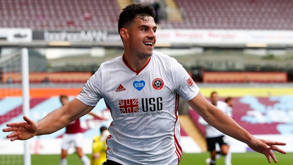 Egan's equaliser was his first Premier League goal