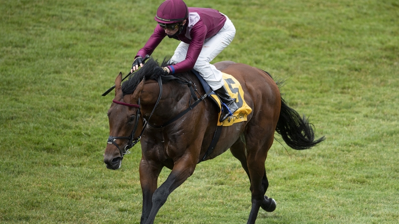 Mishriff finished strongly to take the Prix du Jockey Club at Chantilly