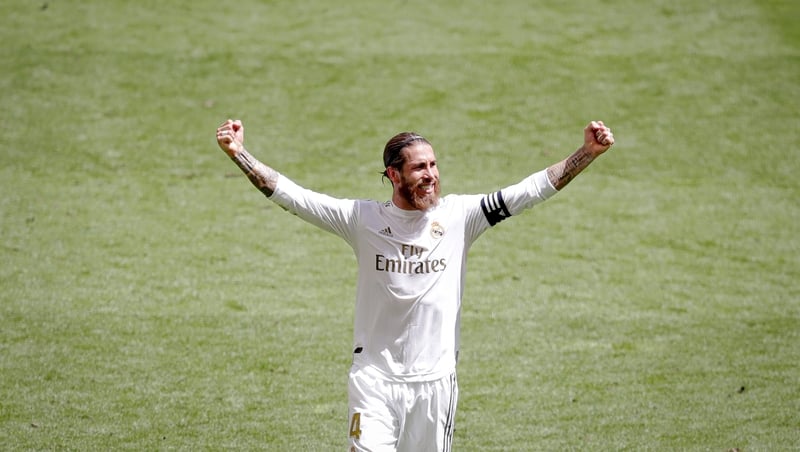 Defender Sergio Ramos has scored five times since the season resumed