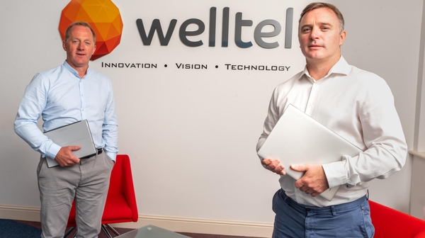 George O'Dowd, Managing Director of Novi and Ross Murray, CEO at Welltel