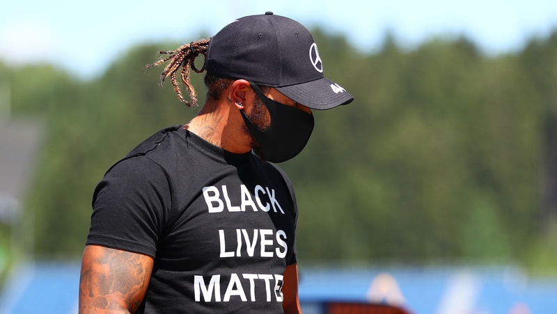 Lewis Hamilton posted a new track record en route to securing the pole