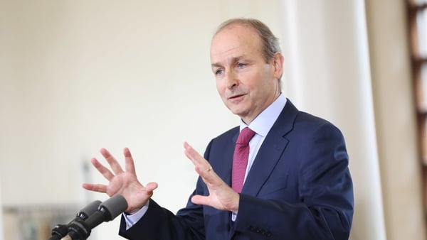 Micheál Martin said the Govt and the National Public Health Emergency Team will 'continue to monitor the situation closely'