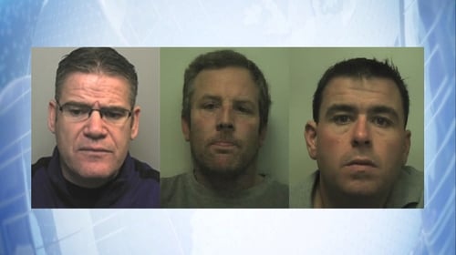 Thomas Kavanagh, Daniel Canning and Gary Vickery (L to R)