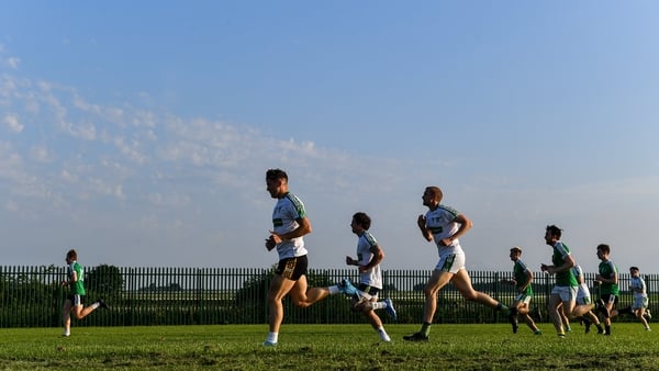 Clubs were allowed to resume training last month but counties must wait until 14 September