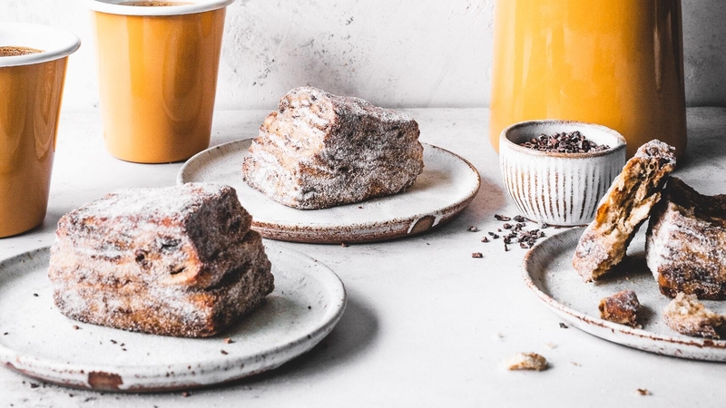 These brioche buns make a great mid-morning snack.