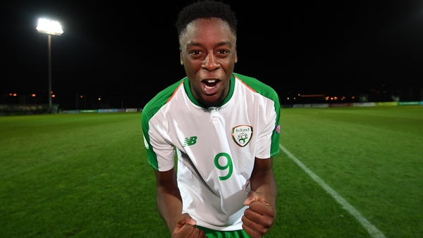 Republic of Ireland Under-21 attacker Jonathan Afolabi