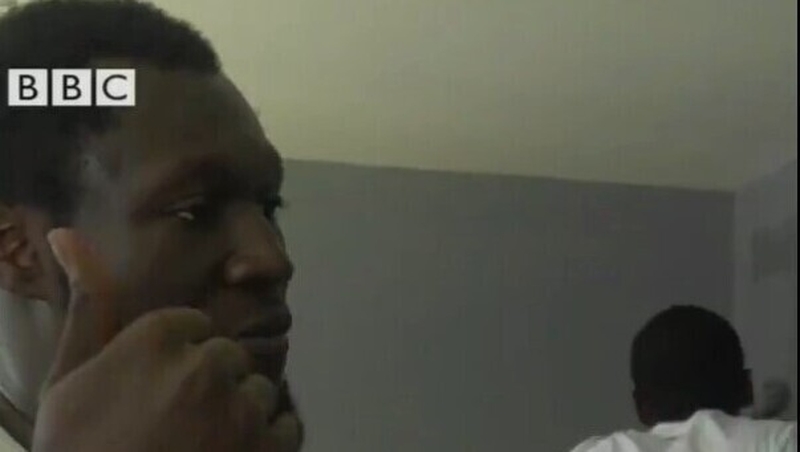 Stormzy brushes up on his decorating skills