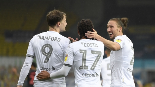 Leeds need seven points from their last four games to guarantee promotion to the Premier League