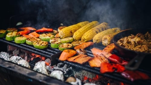 Not keen on meat substitutes? Go big on barbecued veg instead.