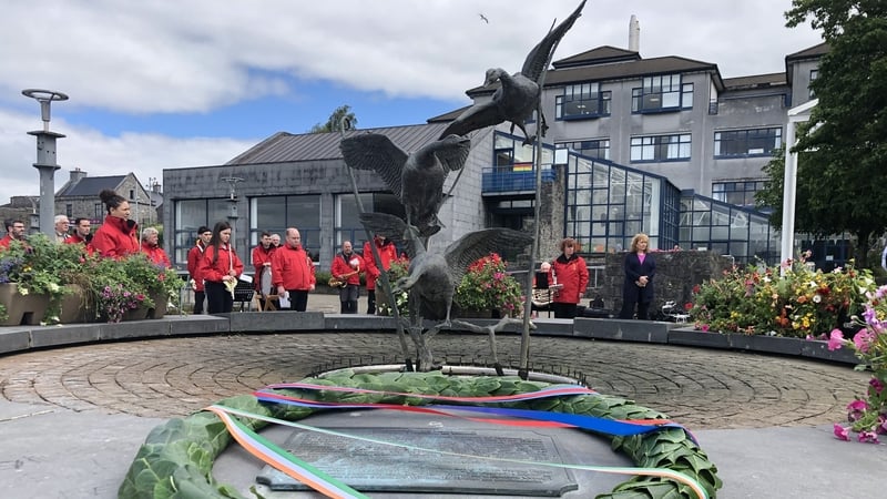 A ceremony took place today in the garden of Limerick City Hall