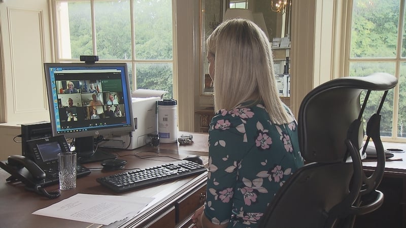 The ceremony was hosted by Minister for Justice Helen McEntee