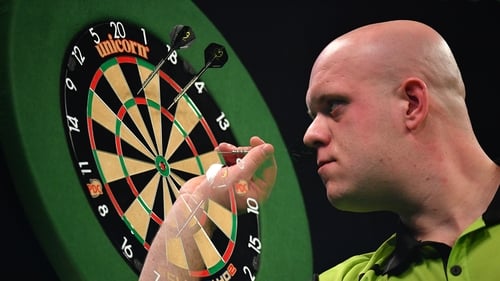 The Dutchman lost only seven legs in his first four games